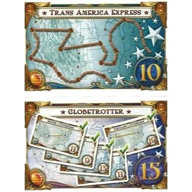 TICKET TO RIDE USA 1910 EXPANSION BOARD GAME KODE 461
