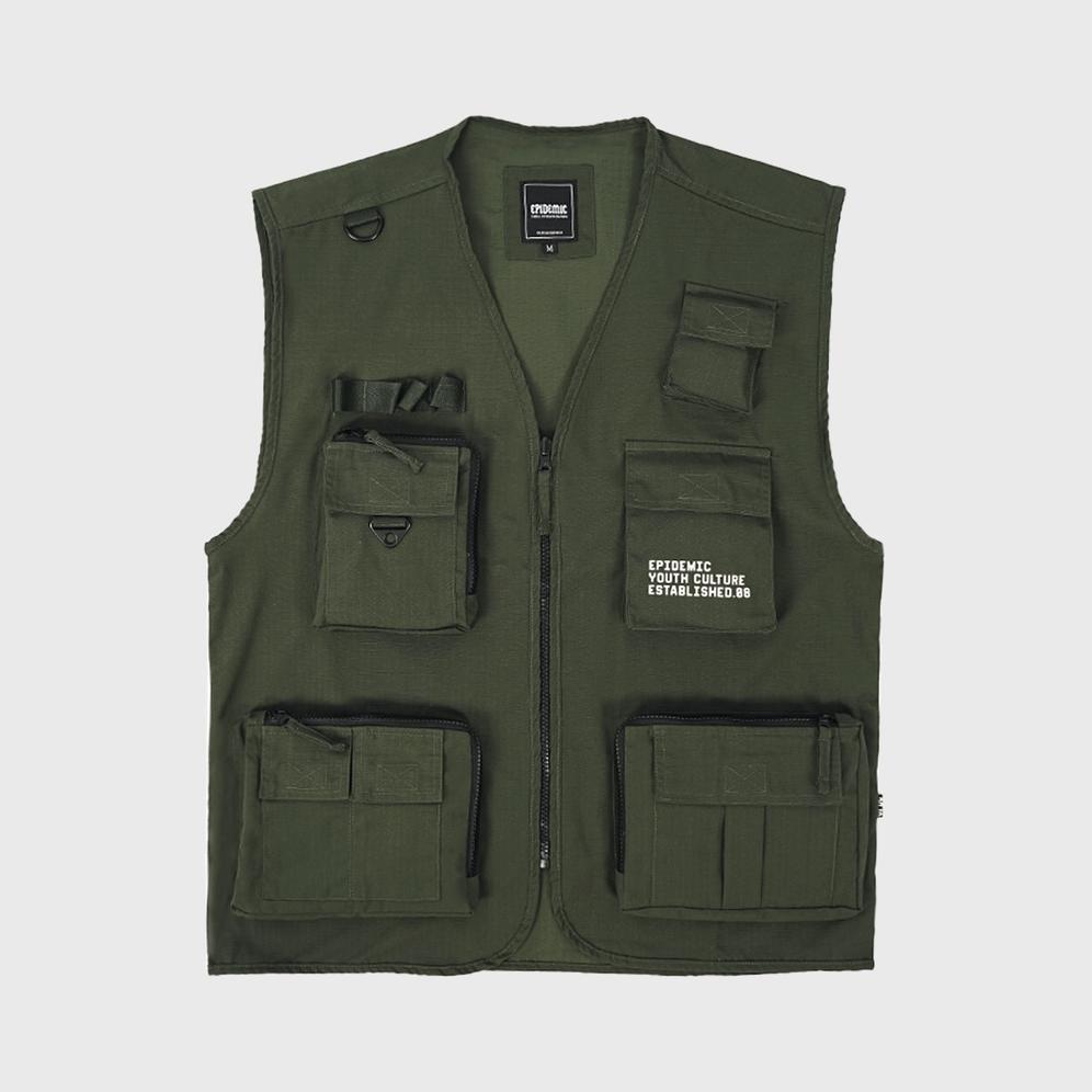 NEW Epidemic Tactical Vest / Rompi Warlord Green [terbaik][terlaris]