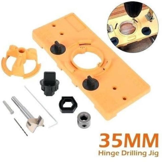 "'''] Jig Guide Locator Mata Bor Engsel Sendok  Jig Drill Locator Forstner