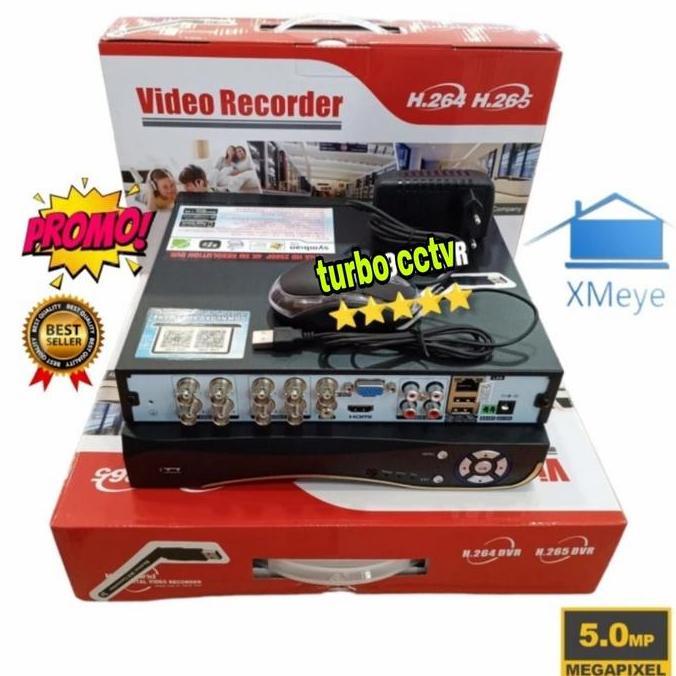 DVR XMEYE 8CH DVR XMEYE 5MP 8 CHANNEL New Version XMEYE 6in1
