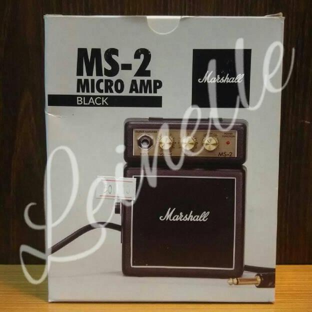 Marshall MS-2 Micro Guitar Amplifier Mini Amp Ampli Gitar Kecil