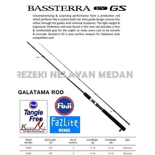 BEBAS ONGKIR - JORAN SHIMANO BASSTERRA EV GS 2021