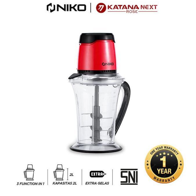 Niko Food Chopper Katana Next Rose (TERBAIK) (TERBARU) (TERMURAH)