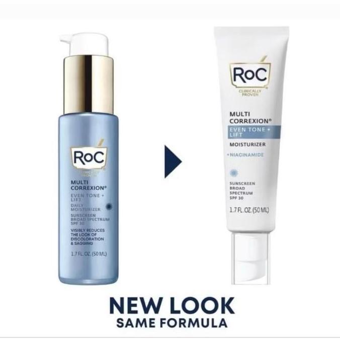 Roc 5 In 1 Multi Correxion Even Tone + Lift Anti-Aging Daily Face Moisturizer Spf 30 Isi 50Ml