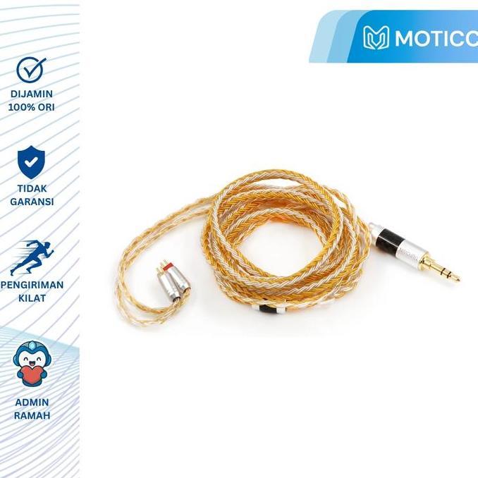 TRIPOWIN ZONIE 16 Core Silver Plated Copper Upgrade Cable Kabel IEM