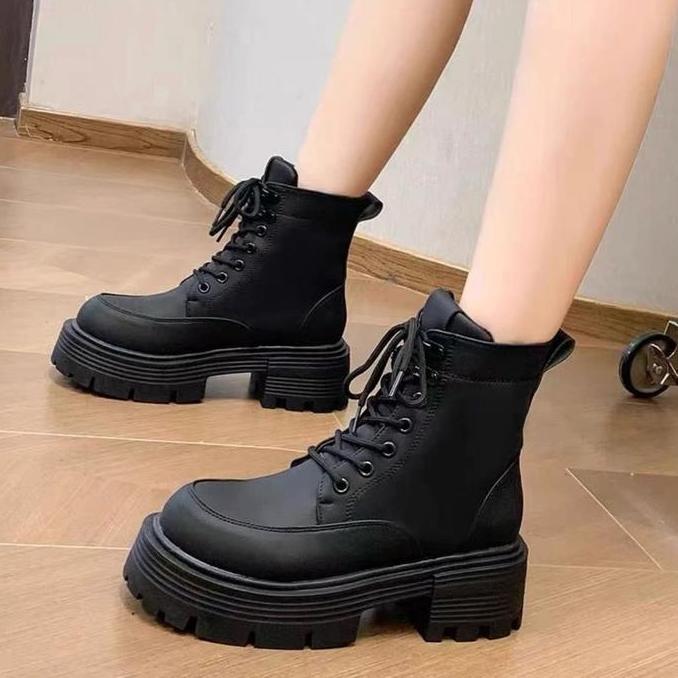 SEPATU BOOTS MARTIN BOOTS SEPATU KULIT SNEAKER BOOTS PREMIUM KOREAN STYLE S43 KODE 1075