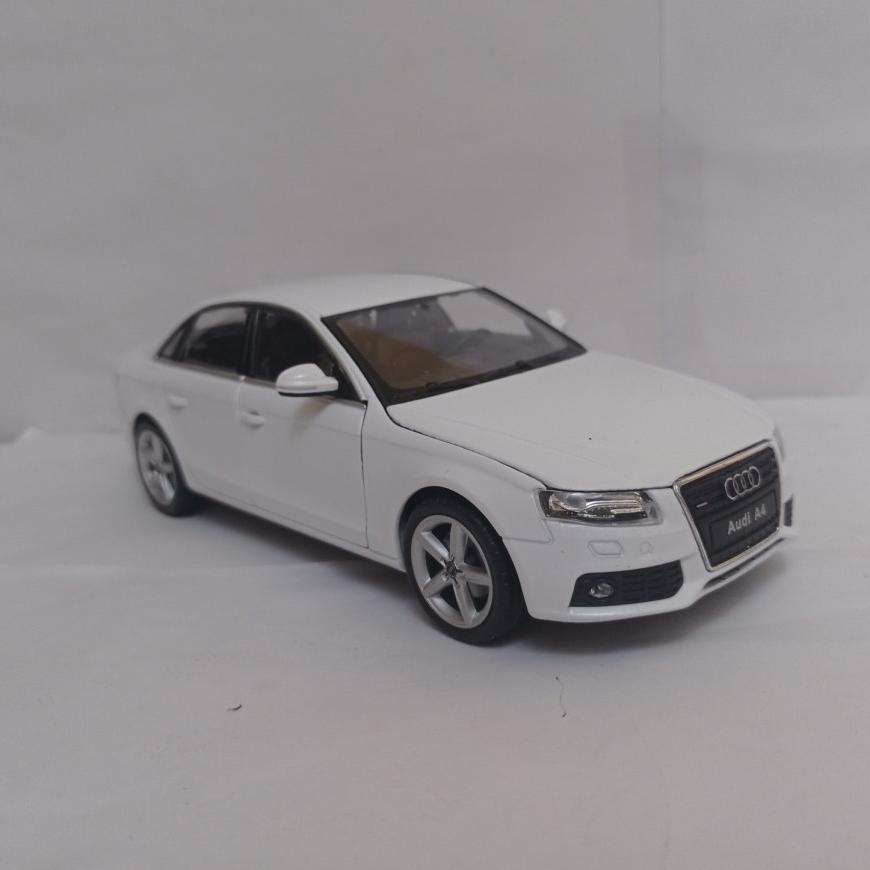 Lss Diecast Mobil Audi A4 Welly 1:24 Miniatur Mobil Mainan Koleksi Murah
