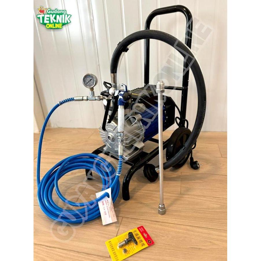 KEZHINES Mesin Semprot Cat Spray Gun AIRLESS MOLLAR APS1200 T800A 800W 1200W / Mesin Cat Tanpa Kompr