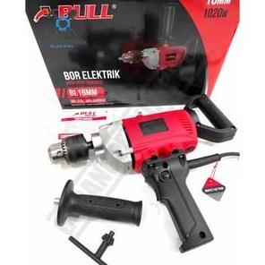 MIOSHINOCHE Mesin Bor Tangan 16mm BULL BL16mm / Mesin Bor Besi Listrik 16mm BL-16 / Elektrik Drill 1
