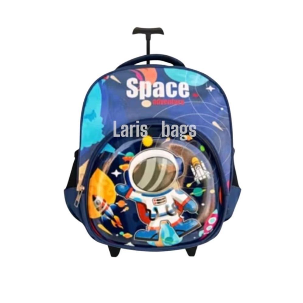 Murah  Tas Sekolah Anak Perempuan/Tas Troli Bts Led Sd/Tas Dorong Anak/Tas Bahu Anak/Tas Anak Troli/