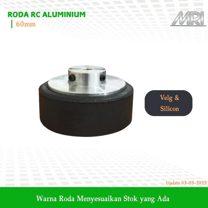 Roda RC 60mm dan karet pelapis Ban Silicon