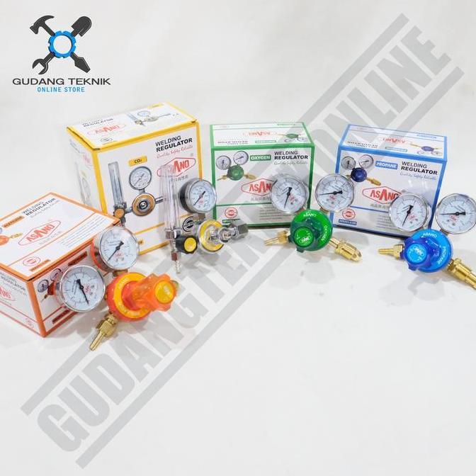SABILULUNGAN Regulator Las Oxygen LPG Karbit Co2 ASANO / Welding Regulator Tabung Las Acetylene Prop