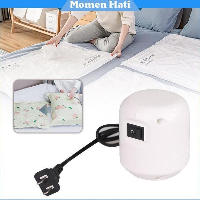 MIOSHINOCHE Pompa Angin Listrik / Pompa Vakum Pakaian / Vacum Bag Travel Pump