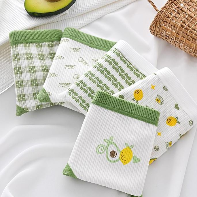 CARDIENAL CUCI GUDANG CD2141 Celana Dalam Lucu Sage Renda Jepang Korea Cewek Fashion Wanita Motif CD