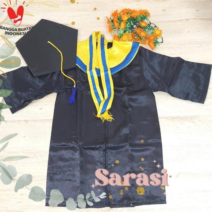 Toga wisuda anak jubah wisuda anak tk sd laki perempuan kostum wisuda