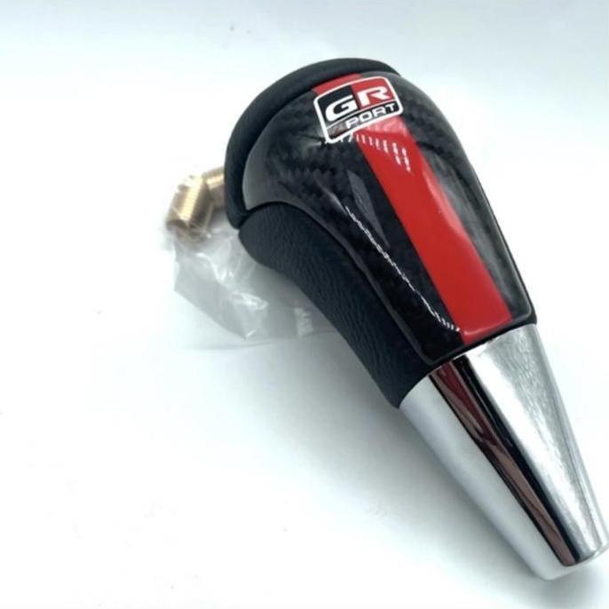 Shift Knob Gr Sport Real Carbon Innova Reborn Toyota Terbaru