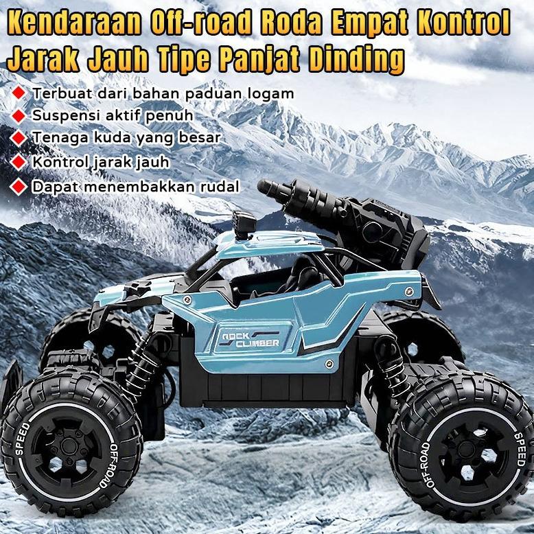 Mobil Remot Off-road Bahan Alloy Mainan Anak Laki Laki Mobil Remote Control Mobil Remot Mobil 2.4Ghz