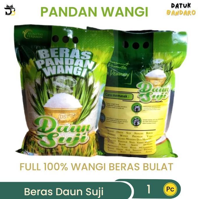 Beras 5 kg Rojolele Bunga Ramos Bmw Daun Suji Petruk Merah 5kg Nasi Bubur Rice Food Pandan Wangi Put