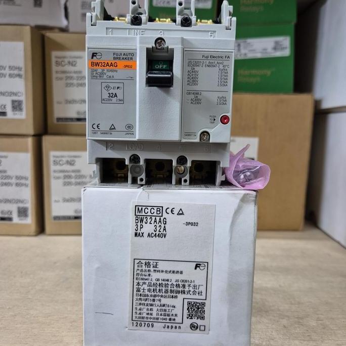 Mccb Fuji 3P 32A Bw32Aag Original Terbatas