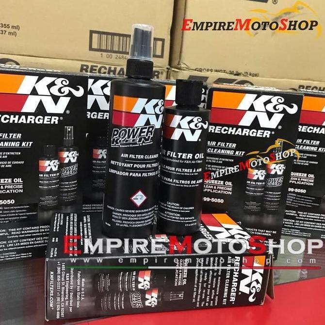 K&N Recharger Kit Filter Cleaner Knn Cairan Pembersih Filter