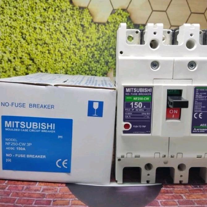Nfb Mccb Breaker Mitsubishi Nf-250Cw Nf250-Cw 150A 150 A Restock