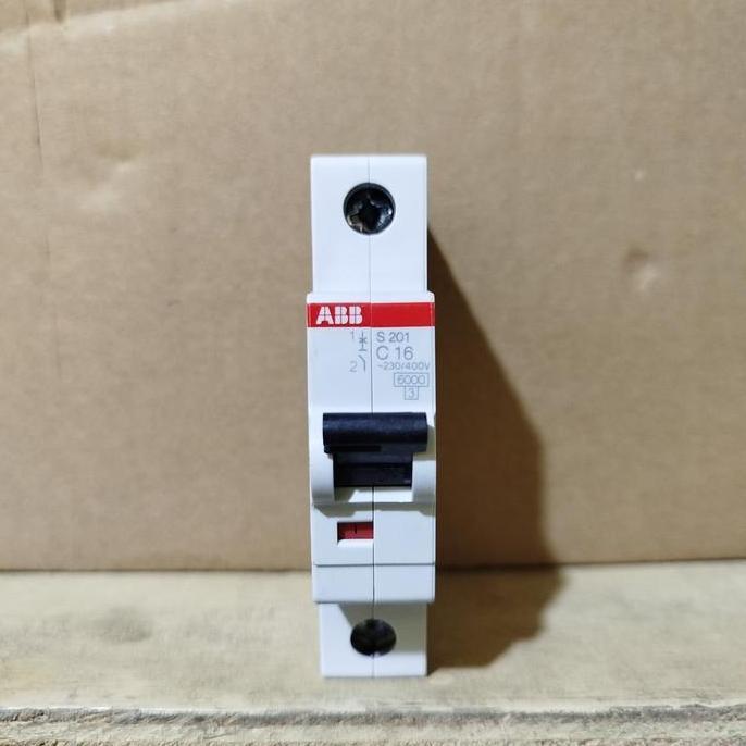 Mcb S201/S 201 C16 1P 16A 6Ka Asli