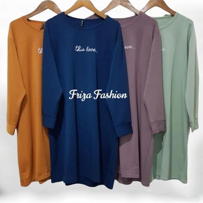 TUNIK KAOS JUMBO PREMIUM IMPORT / TUNIK KAOS WANITA TERBARU
