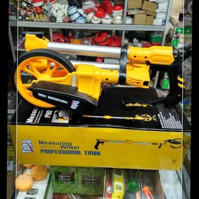 Meteran Dorong/Jalan Toho TM06 Profesional 5 Digit dengan Roda PU dan Jarum Timbang