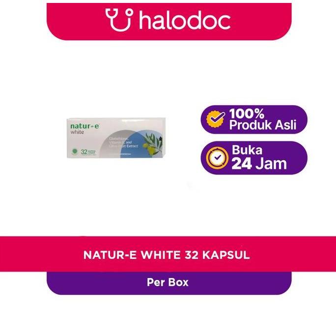 Absolute- Natur-E White 32 Kapsul- Suplemen Kecantikan