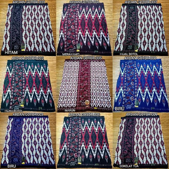 (Diskon) Sarung Ardan Goyor Super Original By Ketjubung Bestseller