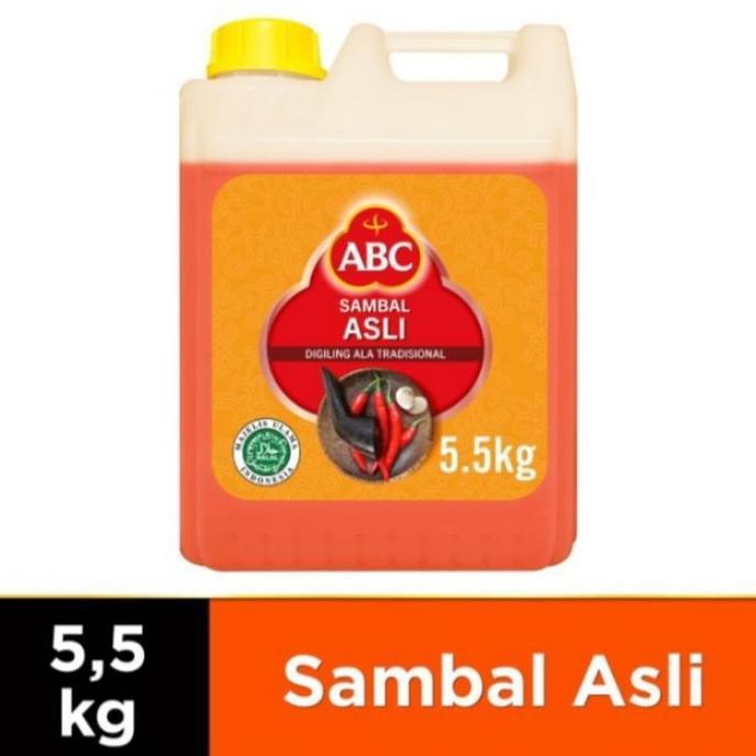 Backto- Abc Saos Sambal Jerigen 5.5 Kg