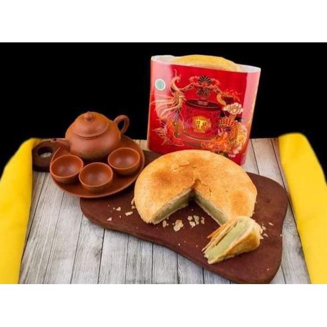 Kue Bulan Isi Tausa Lapia Jumbo Sau Chong Singkawang / Kue Bulan Isi Kacang Hijau ARG