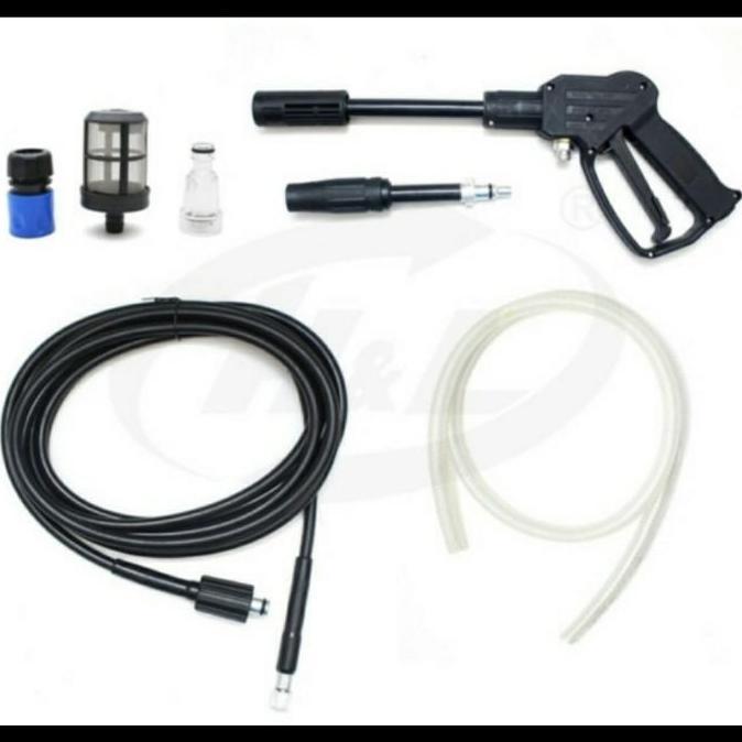 (Paket) Ql 1200 + Foam Lance + Selang 10 Meter Hl Jet Cleaner Steam