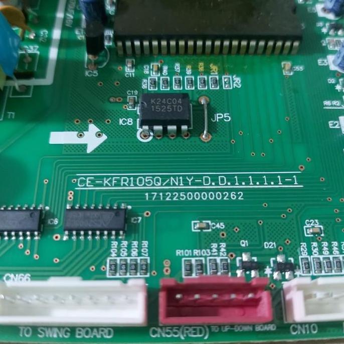 MODUL PCB AC CASSTE MIDEA : CE-KF53Q CE-KFR105Q/N1Y ORIGINAL 100%
