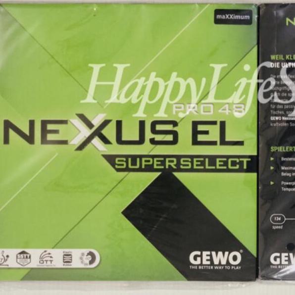 [ORIGINAL] Karet Pingpong Gewo Nexus EL Super Select 48