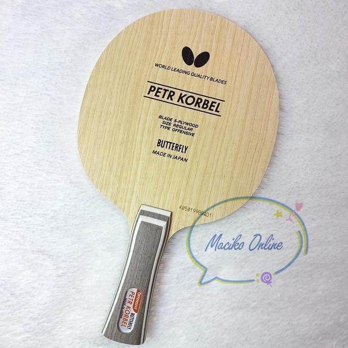Butterfly Petr Korbel FL ~ Kayu Bet Pingpong Butterfly Petr Korbel FL