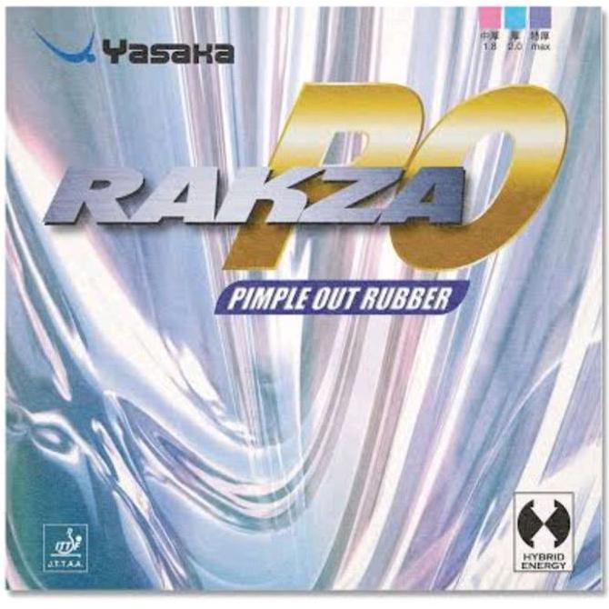 Yasaka Rakza PO karet pingpong tenis meja bintik pendek/serang