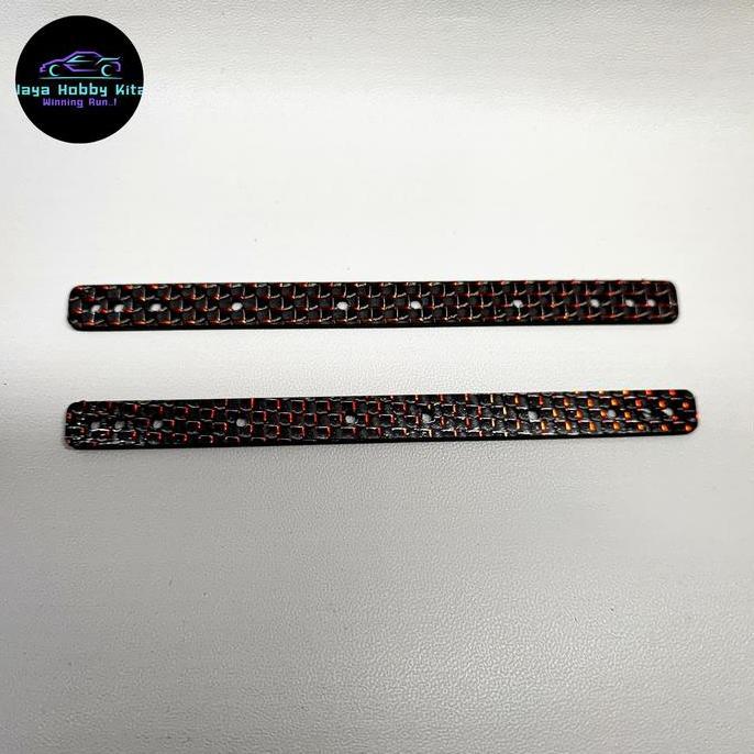 Wasingten- Rep Tamiya 95008 Hg Carbon Stick Red Lame 2 Mm