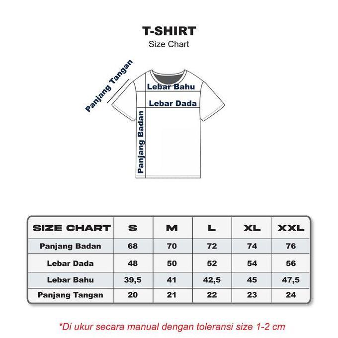 Lansungkirim- Erigo T-Shirt Basic Maroon White - Kaos Merah Maroon Pria & Wanita