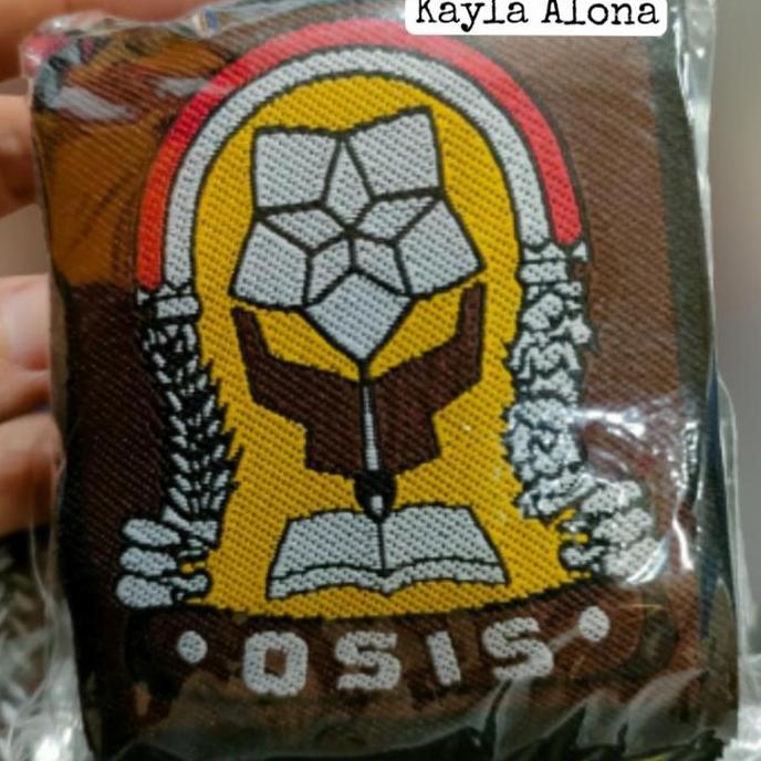 Bet / Badge SMA/SMU/SMK Rajut Woven Atribut Saku Seragam Sekolah