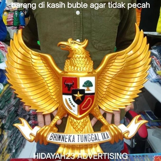NEW - PATUNG GARUDA FIBER UKURAN 40 X 50 CM lambang garuda patung garuda patung garuda Pancasila