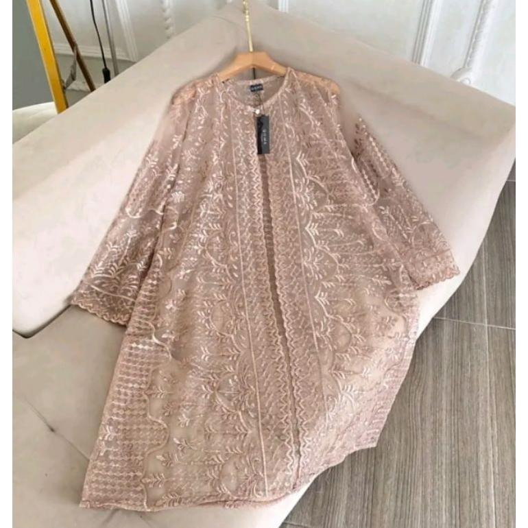 FREE ONGKIR ATASAN TUNIK WANITA CANTIK VIRAL 2025 FULL BROKAT CANTIK ELEGAN