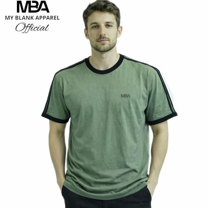Lansungkirim- Kaos Polos Premium Mba My Blank Apparel Fully Cotton 24S Kaos Polos Tebal & Adem Edisi