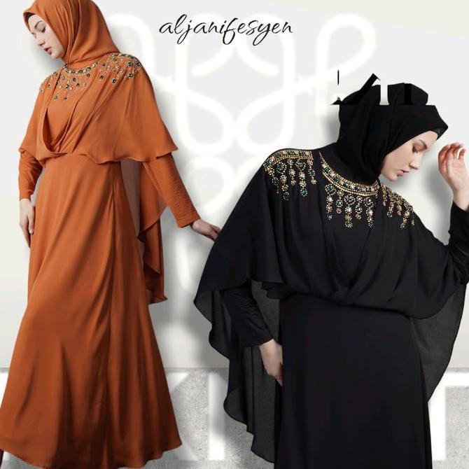 Abaya Hikmat Fashion Original Ea3495 / Kaftan