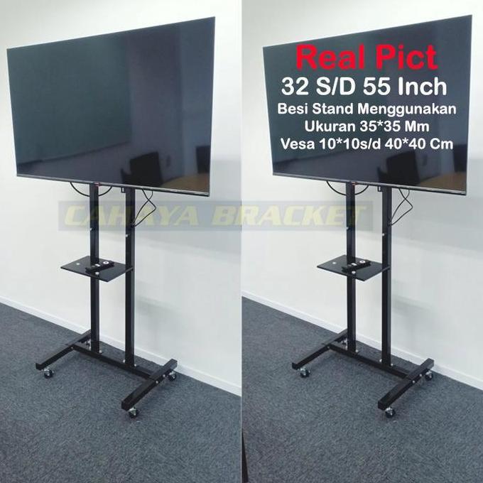 Weargo- Bracket Standing Tv / Bracket Standing / Standing Bracket Tv 32 43 50 55 60 65 Inch