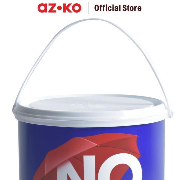 AZKO No Drop 4 kg Cat Dinding Waterproof - Putih Paint Waterproof Cat Tembok Perlengkapan Tukang