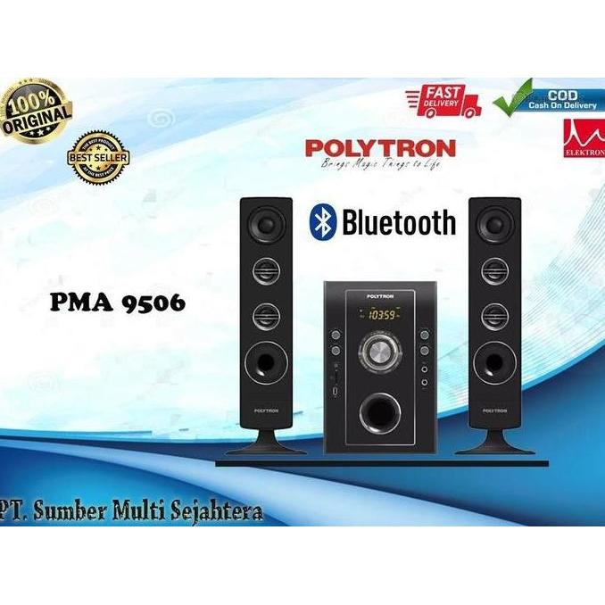 Weargo- Speaker Aktif Polytron Pma 9506 Pma-9506 / Pma 9526