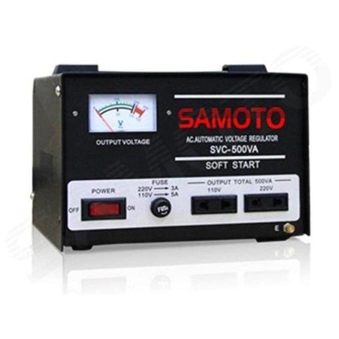 For Sale Stabilizer Samoto Svc-500N Listrik Smt Svc Avr 500N 500Va