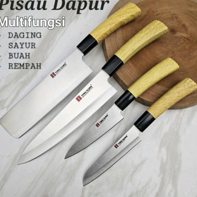 Dapur Stainless Chef Knife Ying Guns