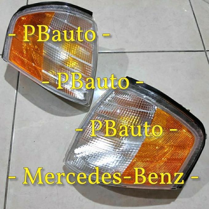 SET 2PCS LAMPU SEN USA PUTIH KUNING ( SEIN ) W202 US STYLE KIRI KANAN / LEFT RIGHT MODEL AMBER WHITE